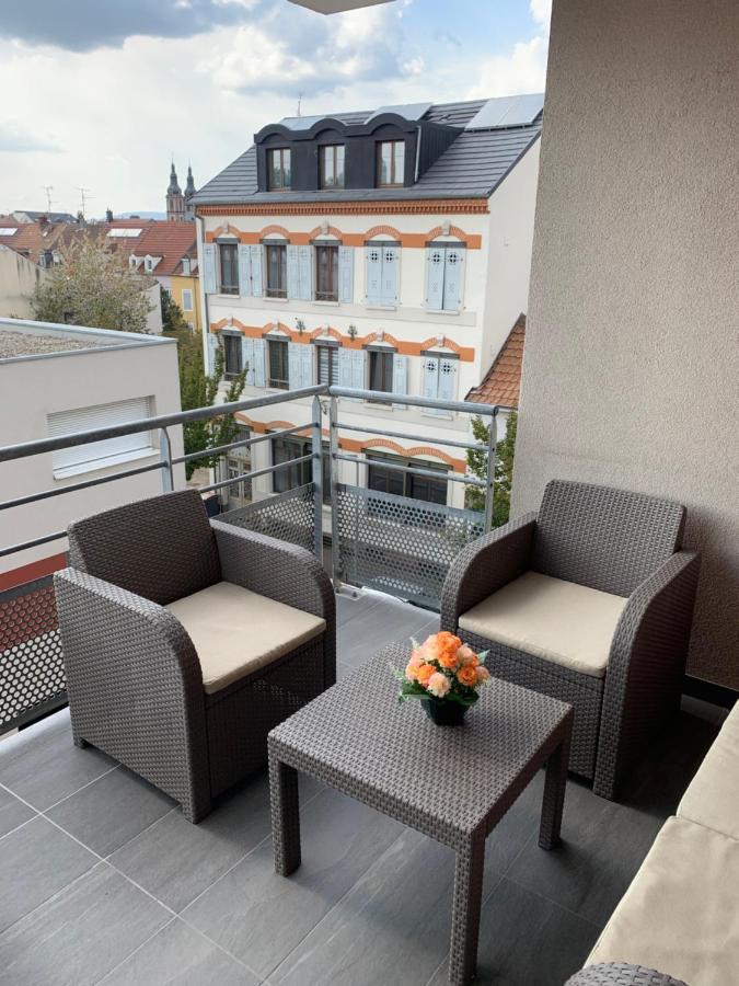 Sion City Mulhouse Centre - Parking Et Balcon-Wifi 5G Gratuit Kültér fotó