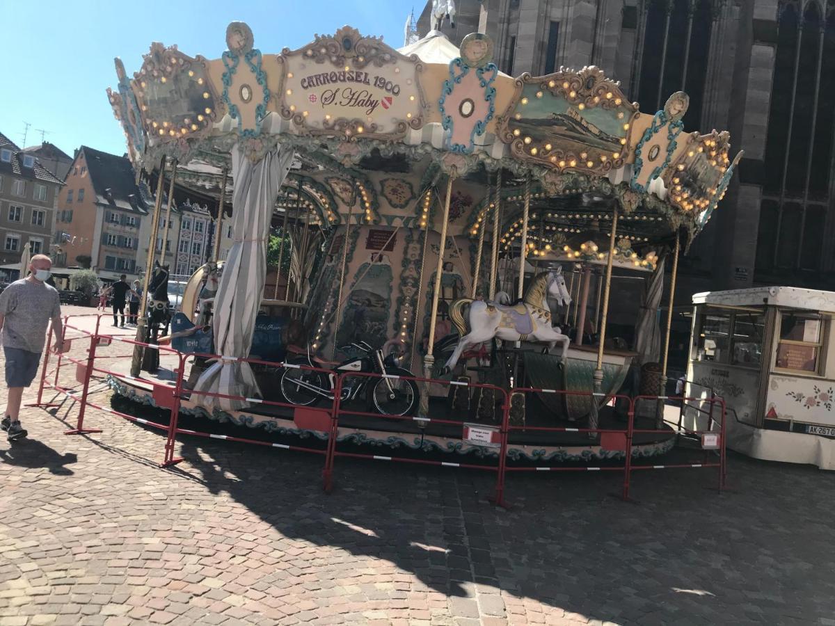 Sion City Mulhouse Centre - Parking Et Balcon-Wifi 5G Gratuit Kültér fotó